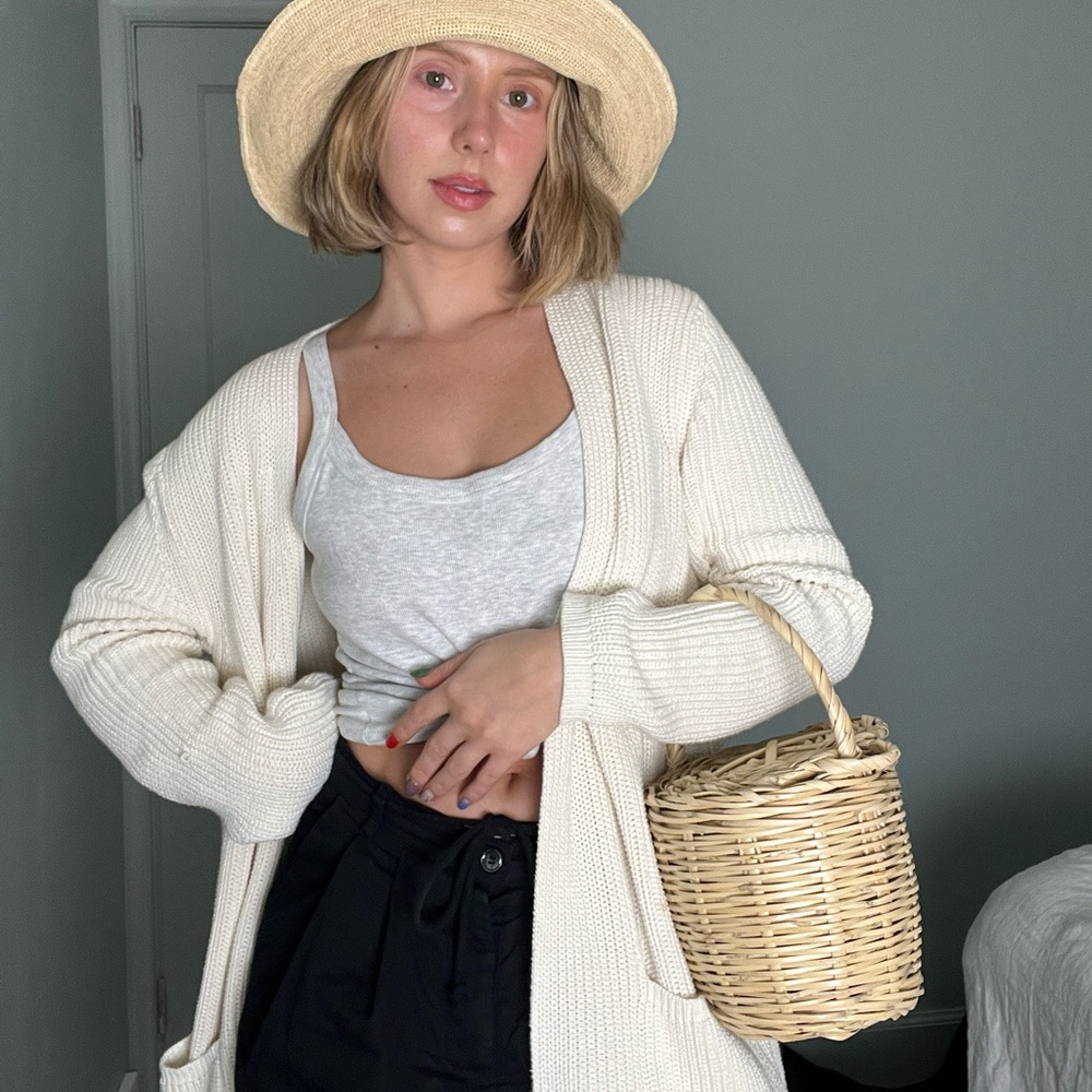 Jenni Kayne stunning and soft wrap sweater